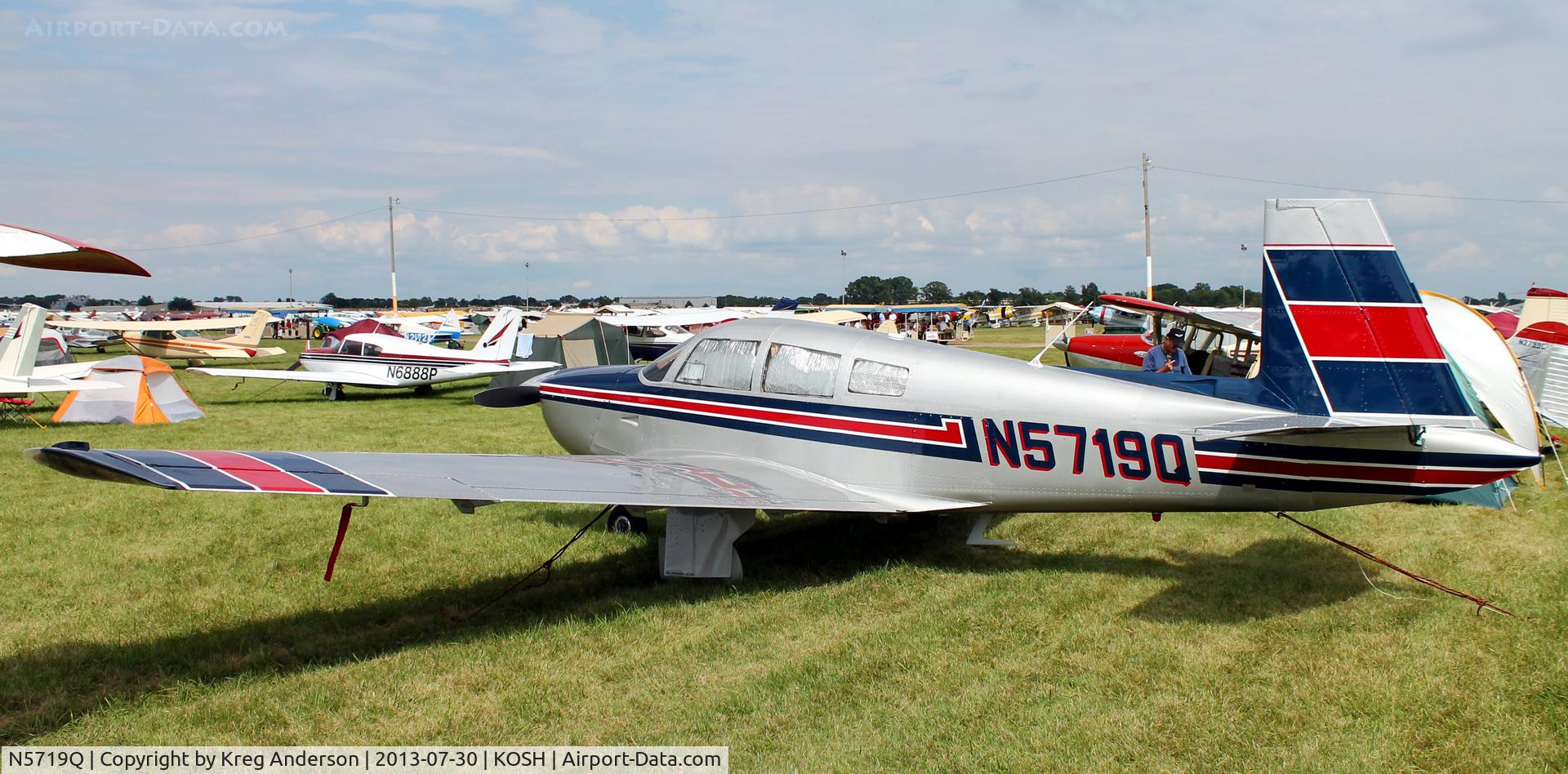 N5719Q, 1965 Mooney M20E C/N 718, EAA AirVenture 2013