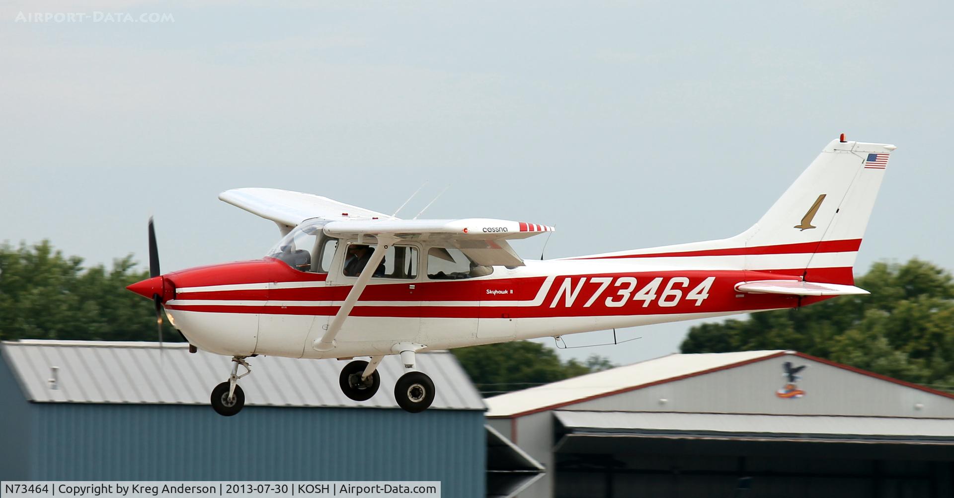N73464, 1976 Cessna 172M C/N 17267481, EAA AirVenture 2013