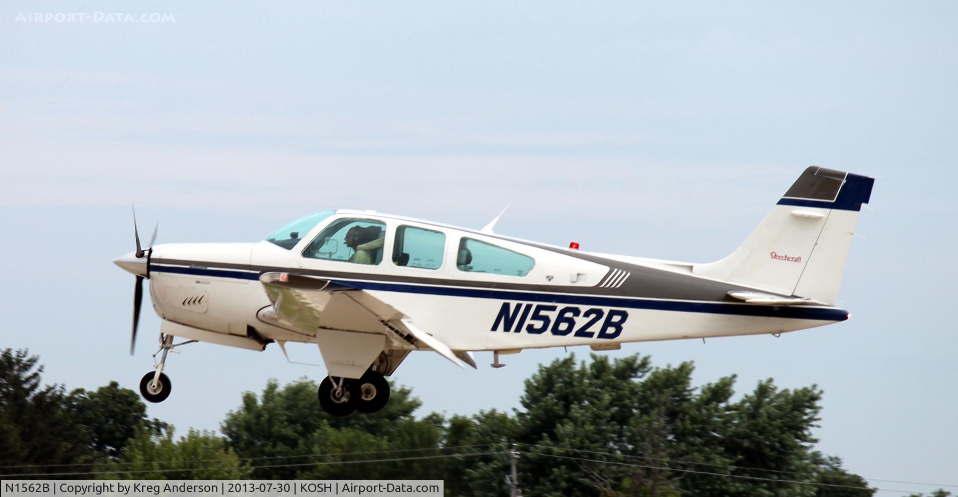 N1562B, 1989 Beech F33A Bonanza C/N CE-1362, EAA AirVenture 2013