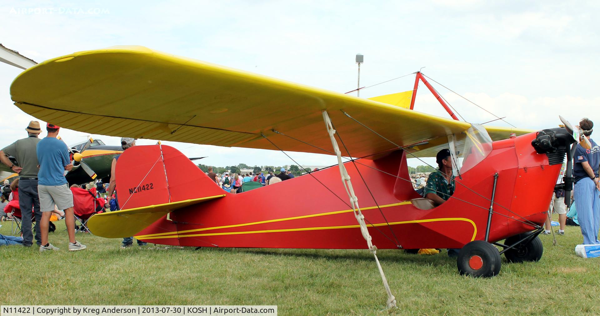 N11422, 1931 Aeronca C-3 C/N A-156, EAA AirVenture 2013