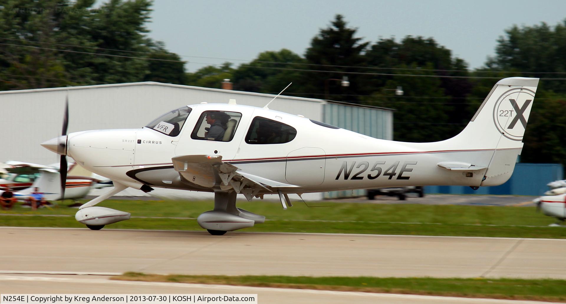 N254E, Cirrus SR22T C/N 0101, EAA AirVenture 2013