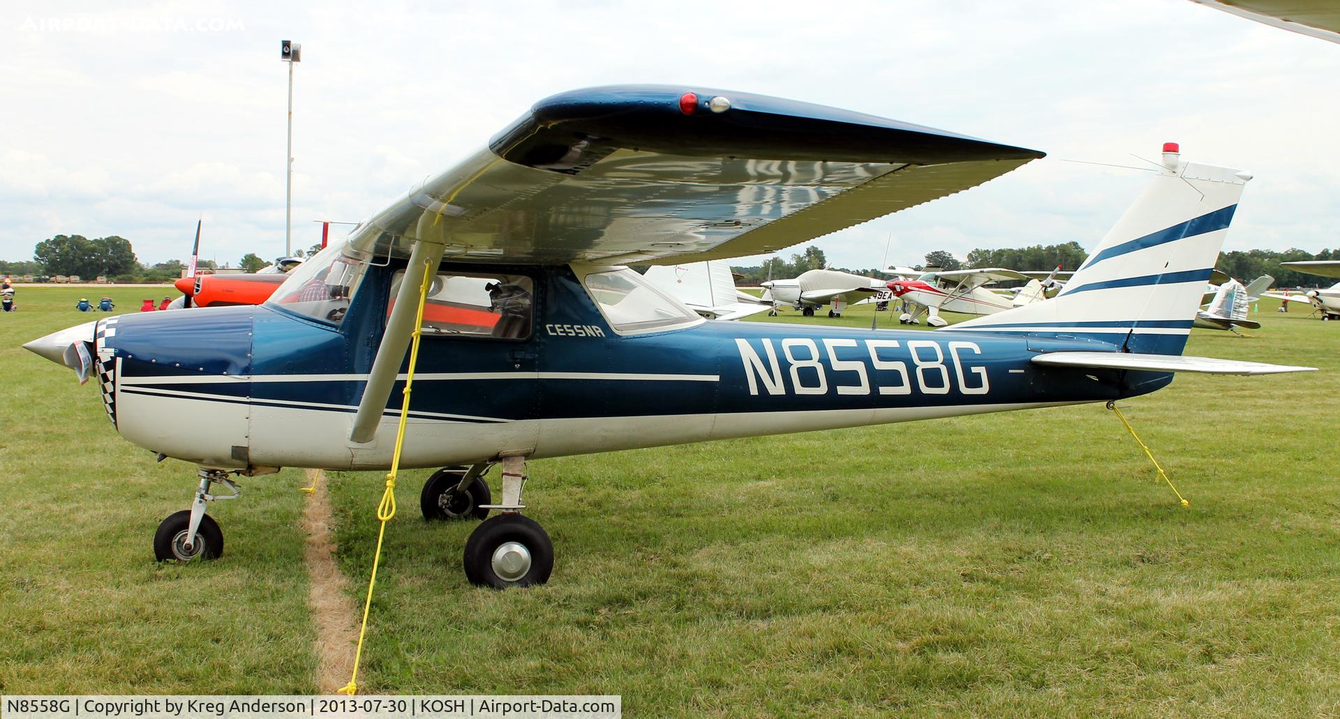 N8558G, 1966 Cessna 150F C/N 15062658, EAA AirVenture 2013