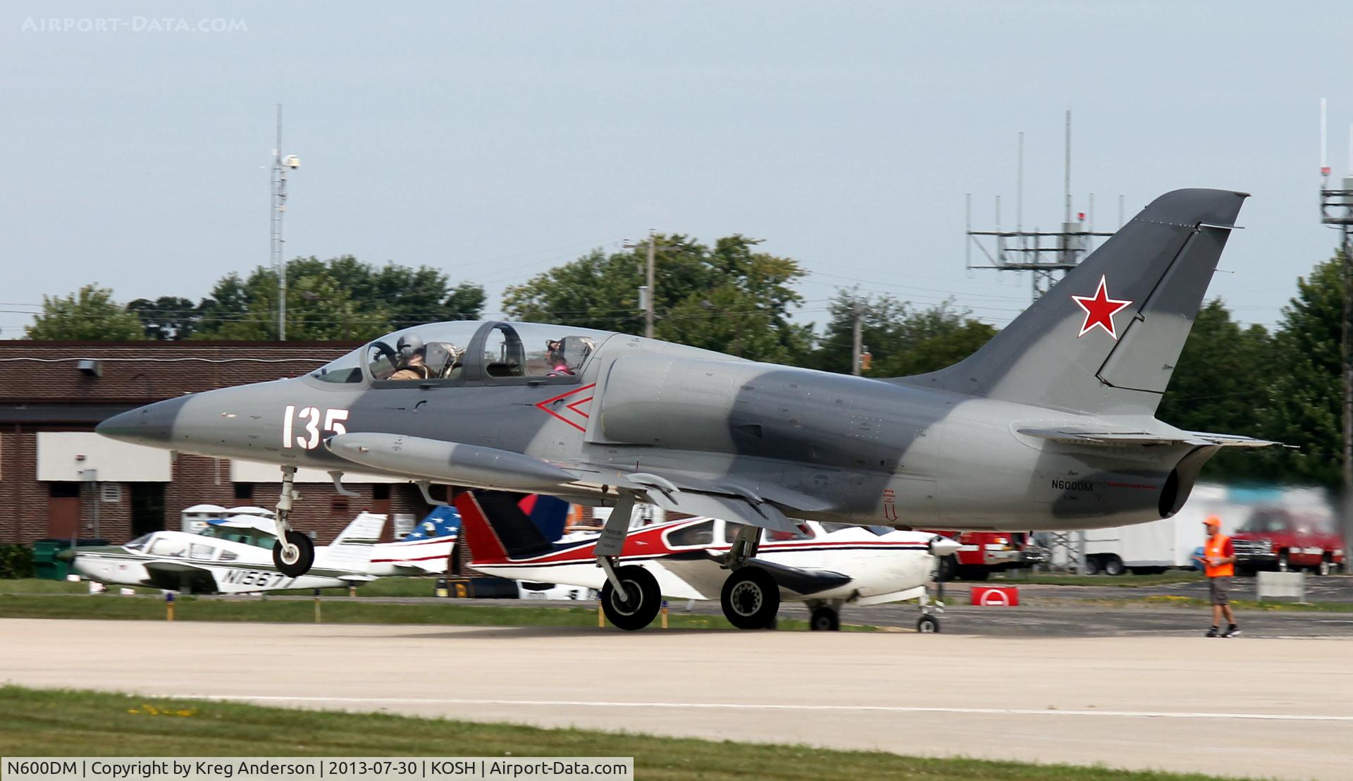 N600DM, 1984 Aero L-39 Albatros C/N 432935, EAA AirVenture 2013