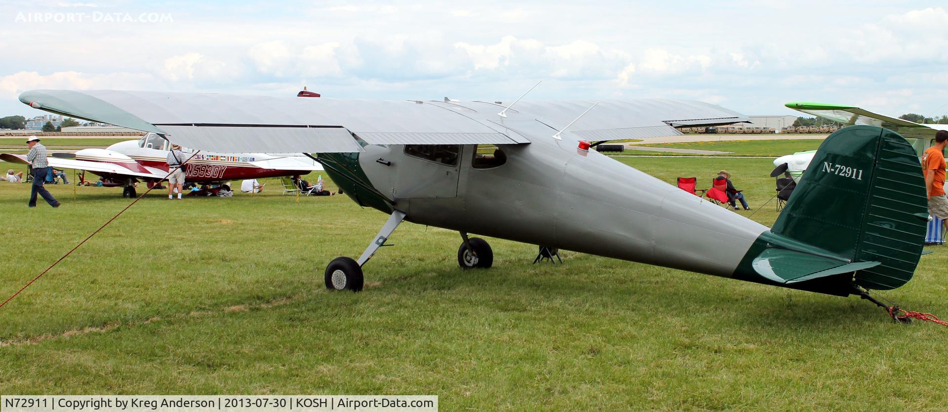 N72911, 1946 Cessna 140 C/N 10105, EAA AirVenture 2013