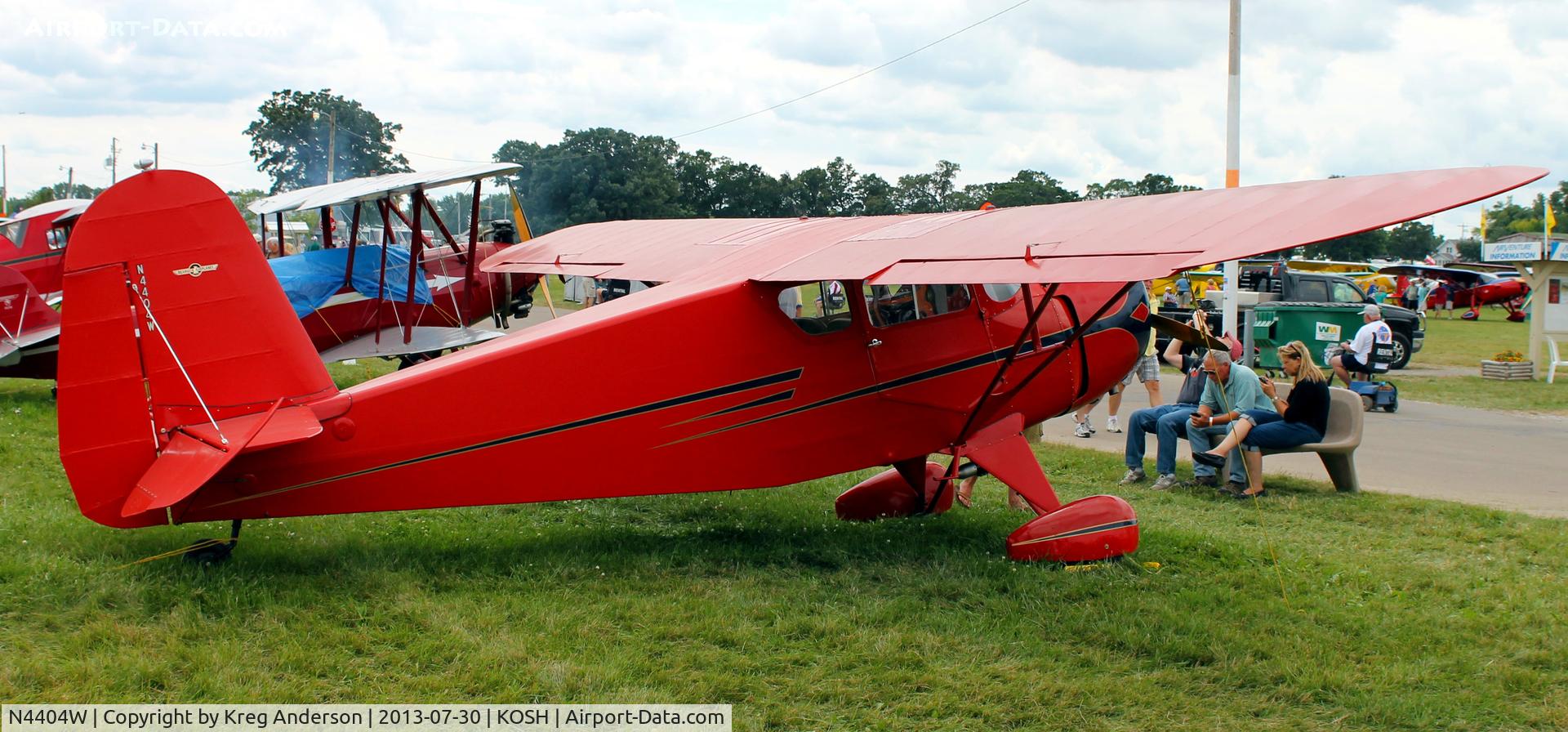 N4404W, Rearwin Cloudster 8135 C/N 828, EAA AirVenture 2013