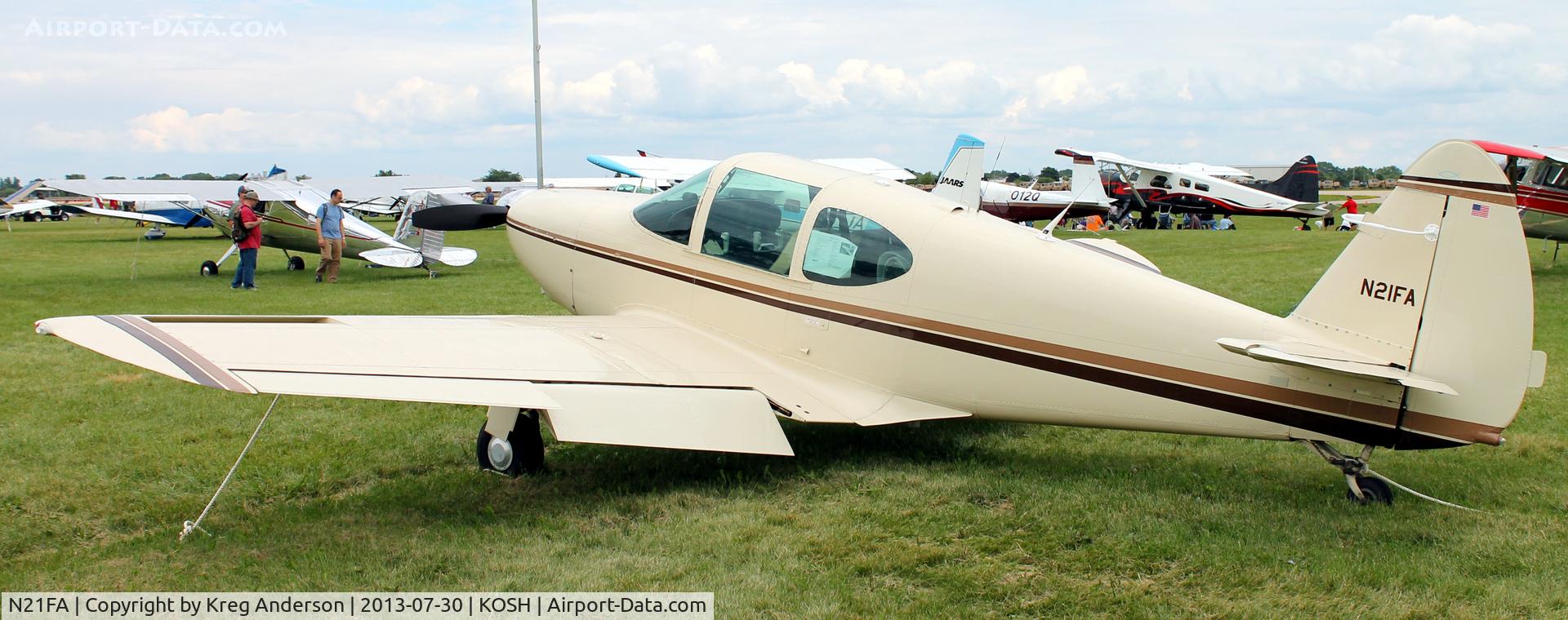 N21FA, 1950 Globe GC-1B Swift C/N 3727, EAA AirVenture 2013