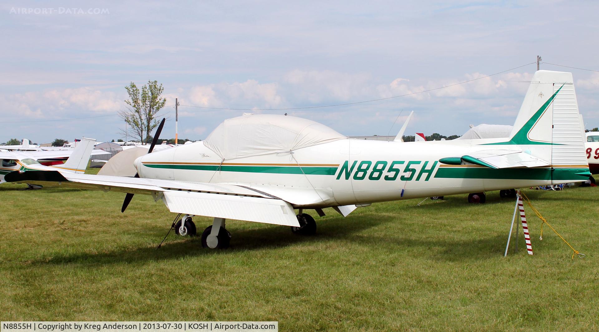 N8855H, 1947 North American Navion (NA-145) C/N NAV-4-855, EAA AirVenture 2013