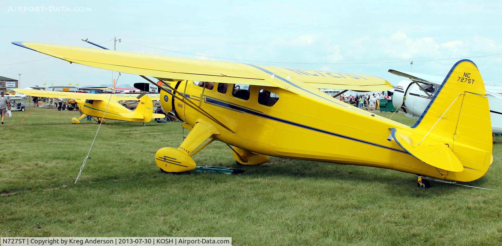 N727ST, 1944 Howard Aircraft DGA-15P C/N 1010, EAA AirVenture 2013
