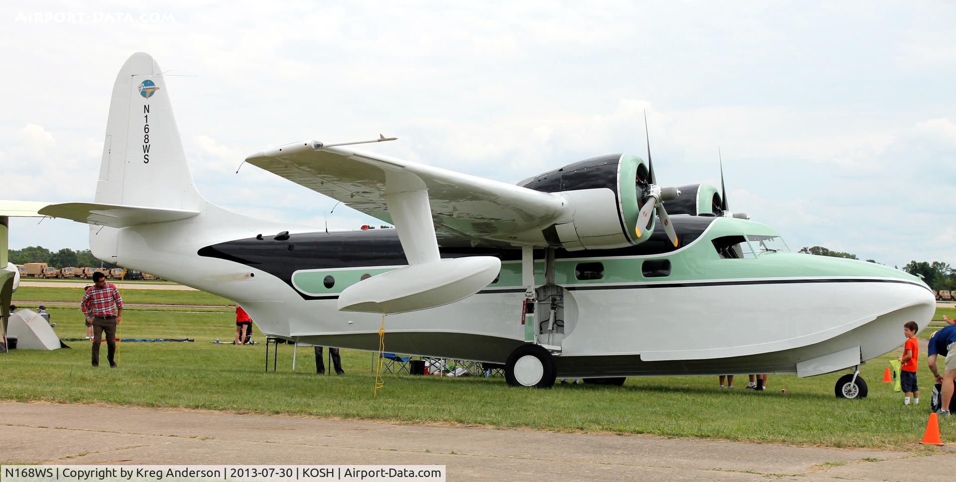 N168WS, 1946 Grumman G-73 Mallard C/N J-5, EAA AirVenture 2013