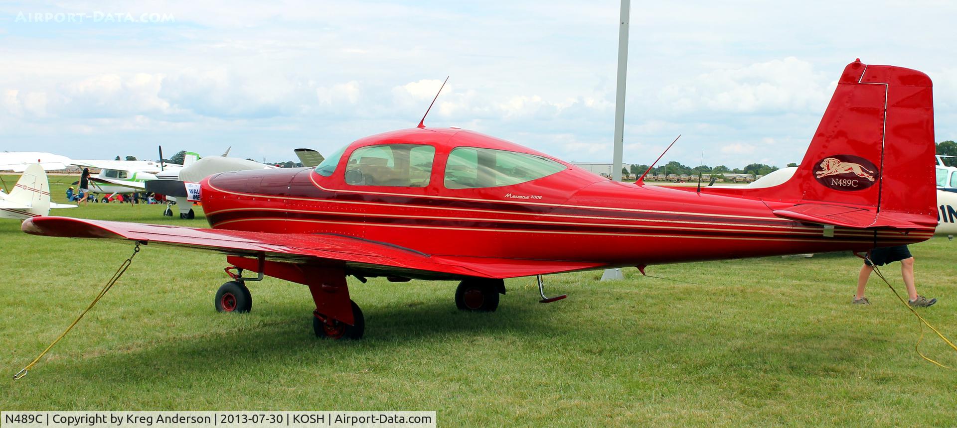 N489C, 1959 Meyers Industries Inc 200A C/N 254, EAA AirVenture 2013