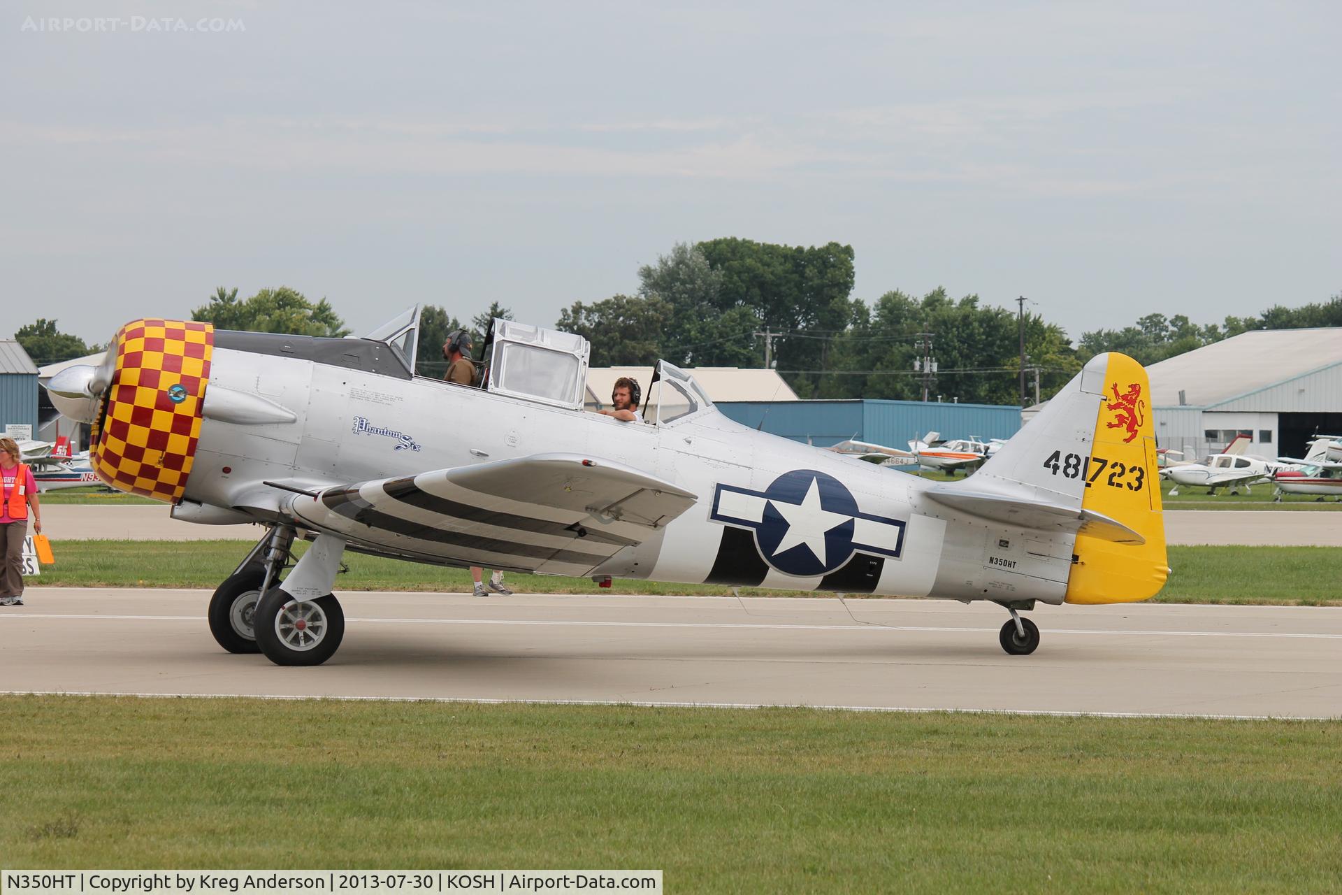 N350HT, 1942 North American AT-6D Texan C/N 43756, EAA AirVenture 2013