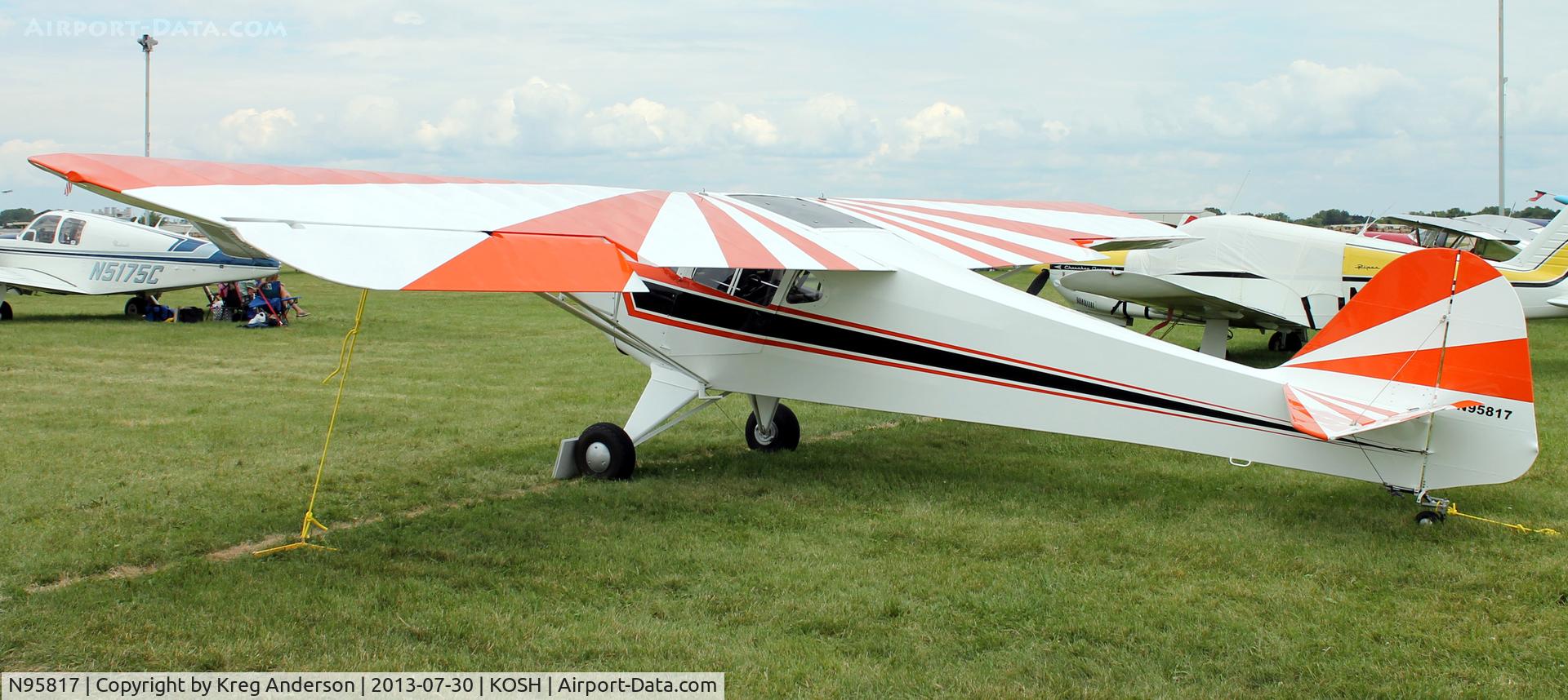 N95817, 1946 Taylorcraft BC12-D C/N 8117, EAA AirVenture 2013