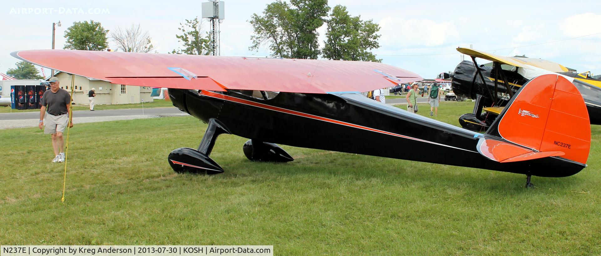 N237E, 1940 Cessna C-165 Airmaster C/N 554, EAA AirVenture 2013