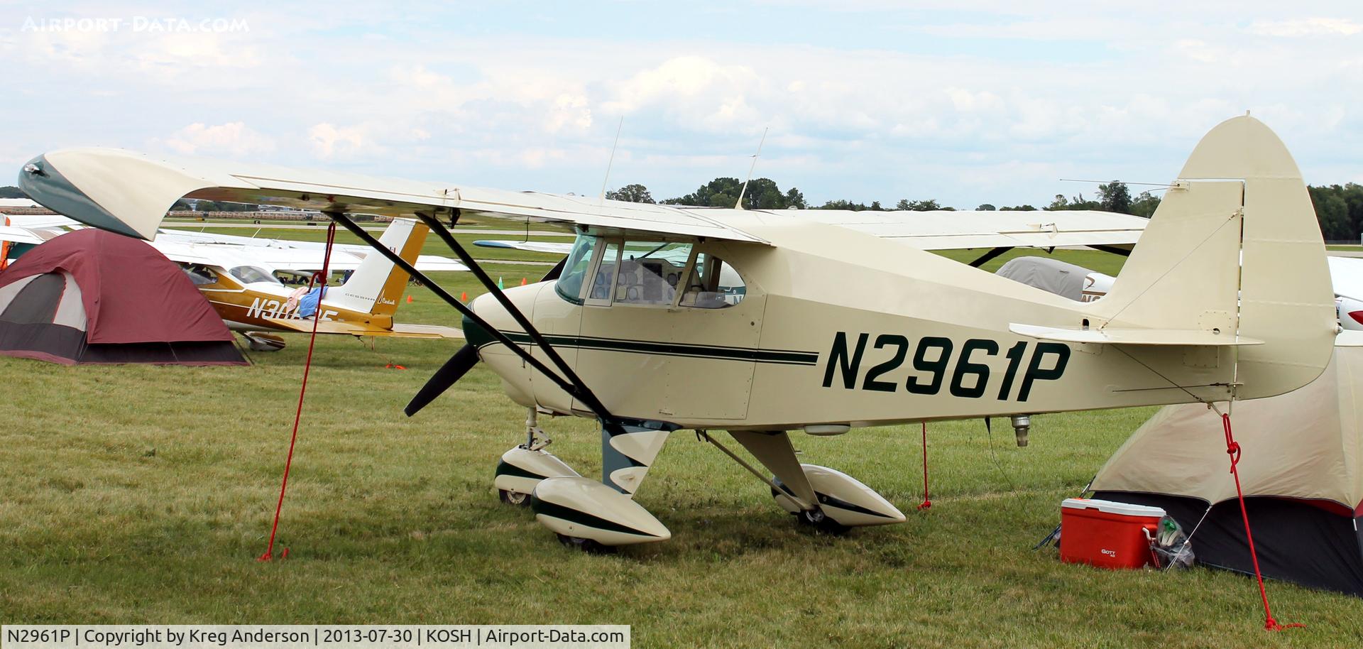 N2961P, 1955 Piper PA-22-150 C/N 22-3234, EAA AirVenture 2013