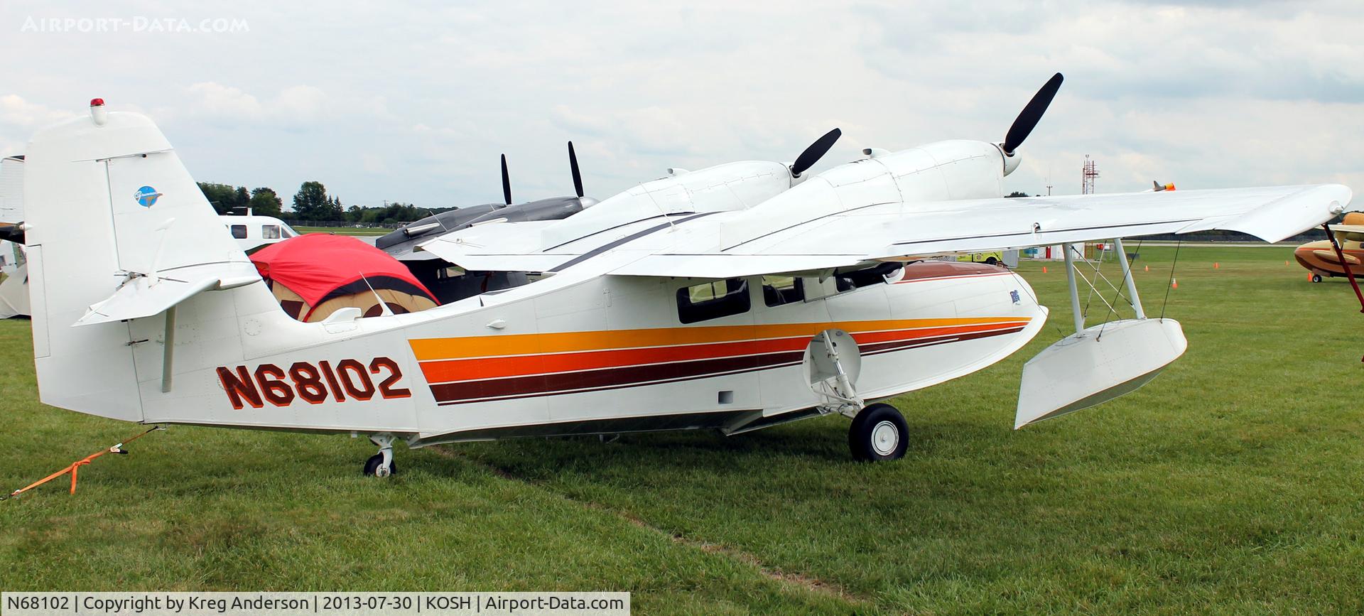 N68102, 1945 Grumman G-44 Widgeon C/N 1351, EAA AirVenture 2013