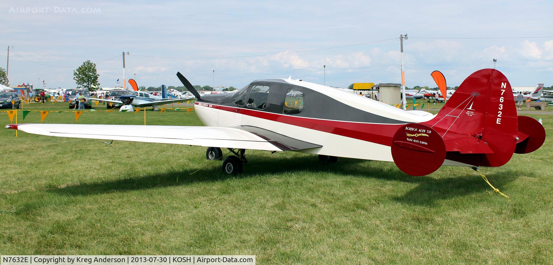 N7632E, 1959 Bellanca 14-19-3 Cruisair Senior C/N 4134, EAA AirVenture 2013
