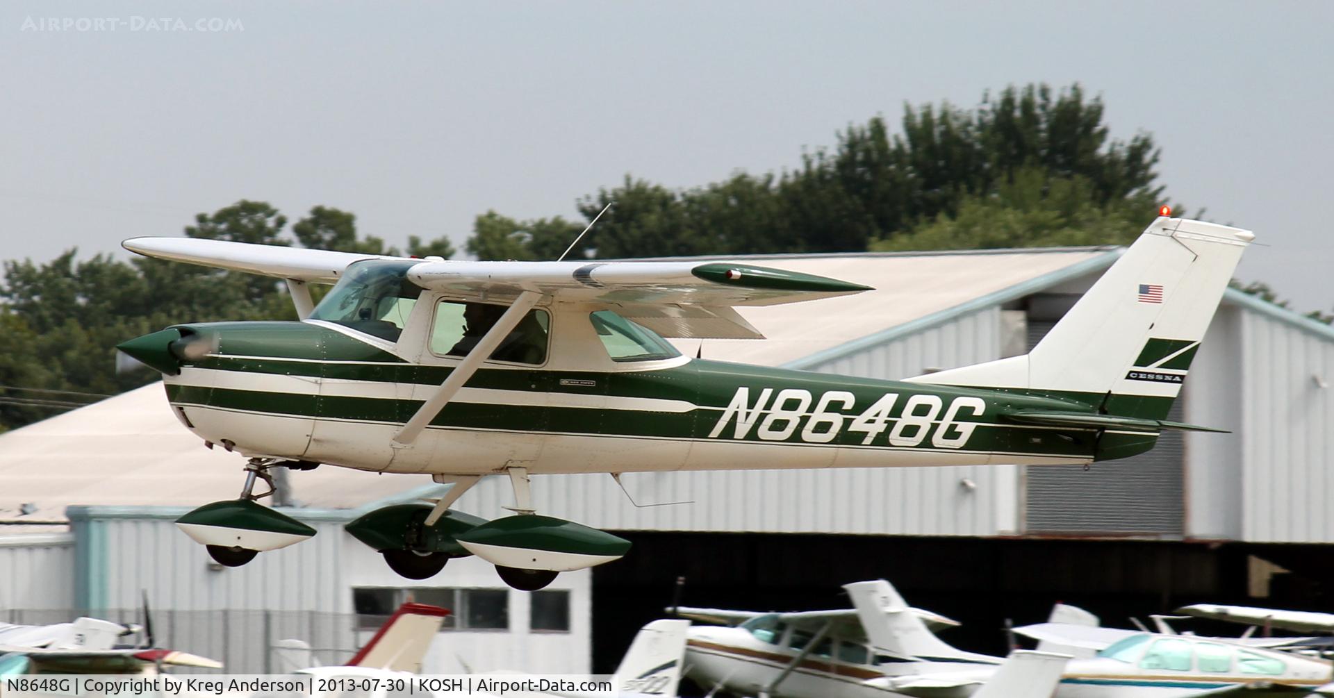 N8648G, 1967 Cessna 150G C/N 15066728, EAA AirVenture 2013