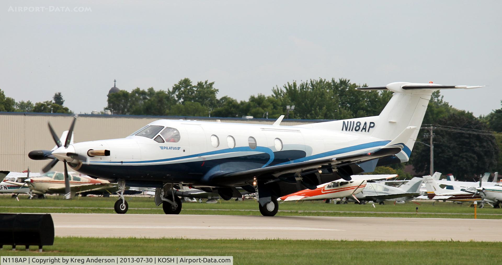 N118AP, 1997 Pilatus PC-12/45 C/N 175, EAA AirVenture 2013