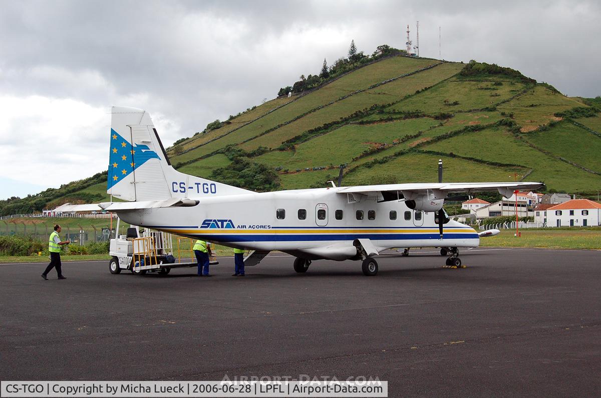 CS-TGO, 1987 Dornier 228-201 C/N 8119, At Flores