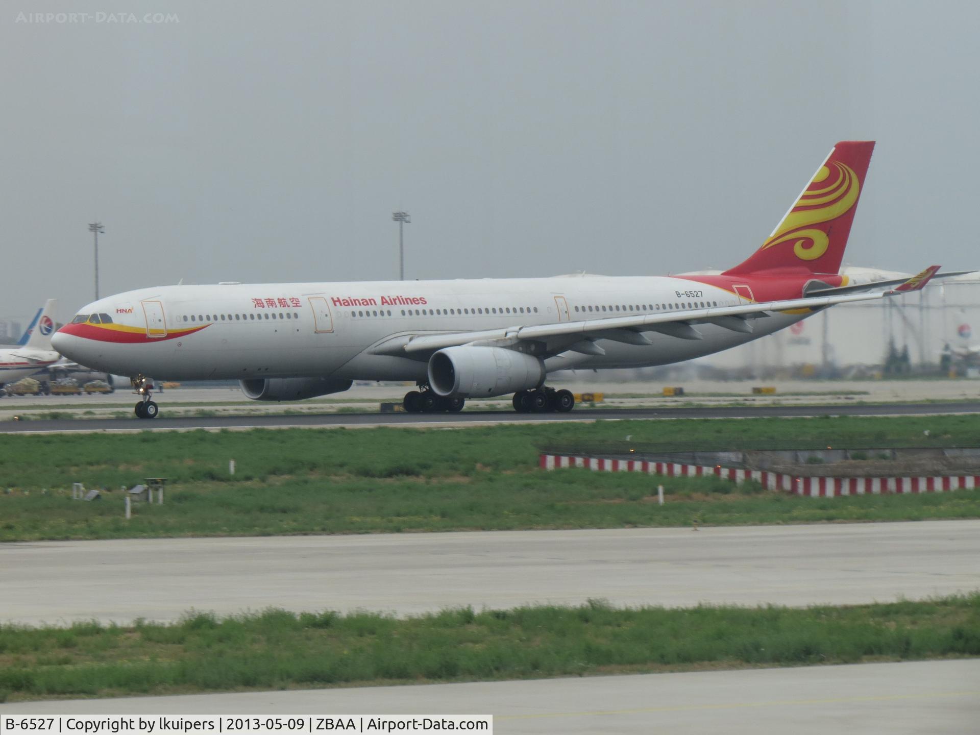 B-6527, 2010 Airbus A330-343X C/N 1178, Leaving Beijing Airport