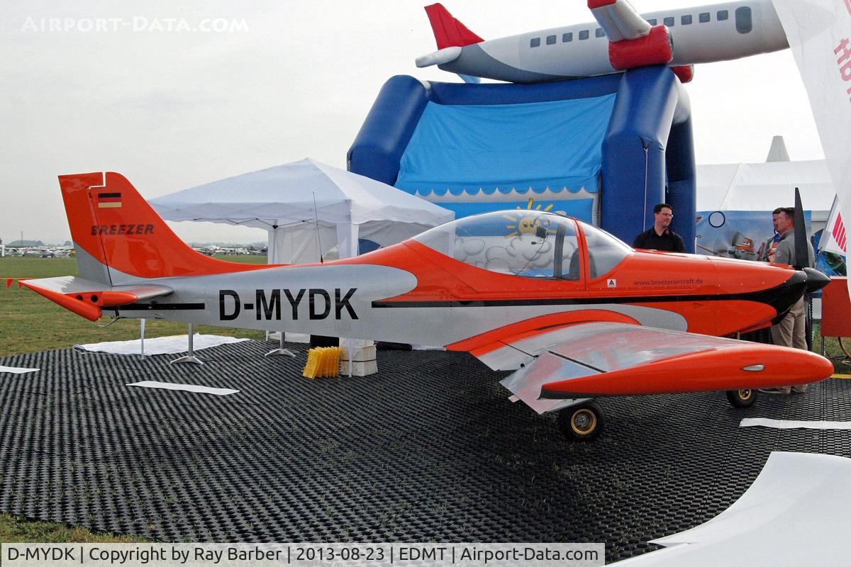 D-MYDK, Aerostyle Breezer C/N UL-108, Aerostyle Breezer [UL-108] Tannheim~D 23/08/2013