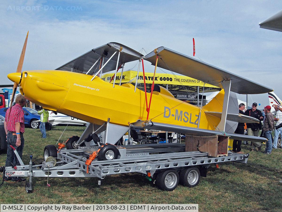 D-MSLZ, Tiger Cub Developments Sherwood Ranger RL-5 C/N Not found D-MSLZ, Tiger Club Developments RL-5A Sherwood Ranger DS [Unknown] Tannheim~D 23/08/2013