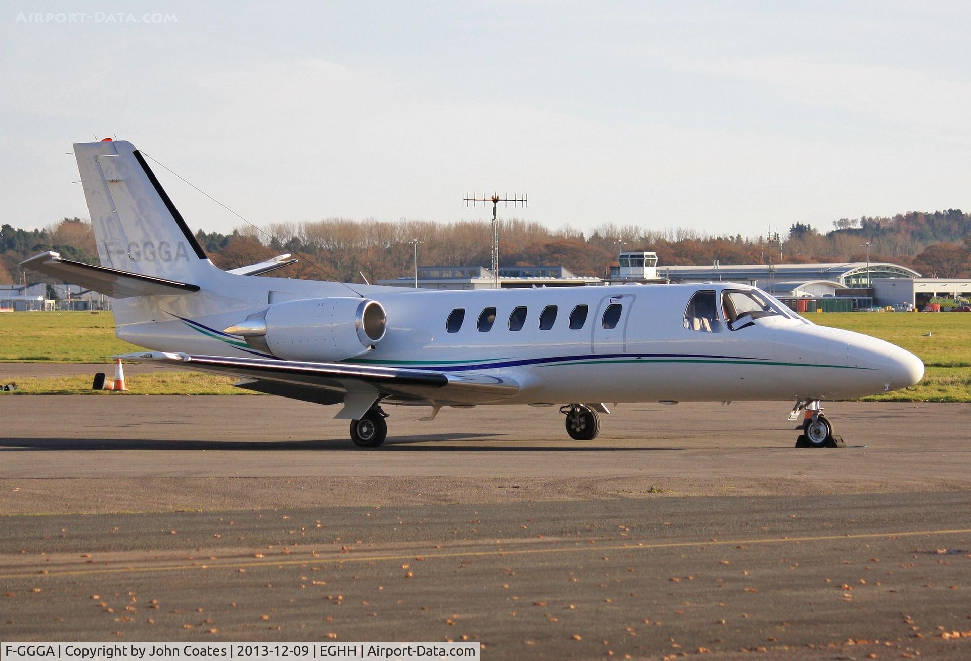 F-GGGA, 1988 Cessna 550 Citation II C/N 550-0586, Parked at Signatures