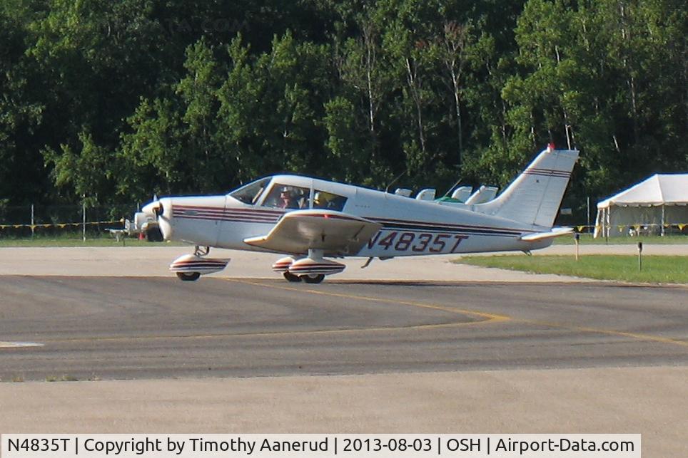 N4835T, 1972 Piper PA-28-140 Cherokee Cruiser C/N 28-7225218, 1972 Piper PA-28-140, c/n: 28-7225218, about to depart RWY 27