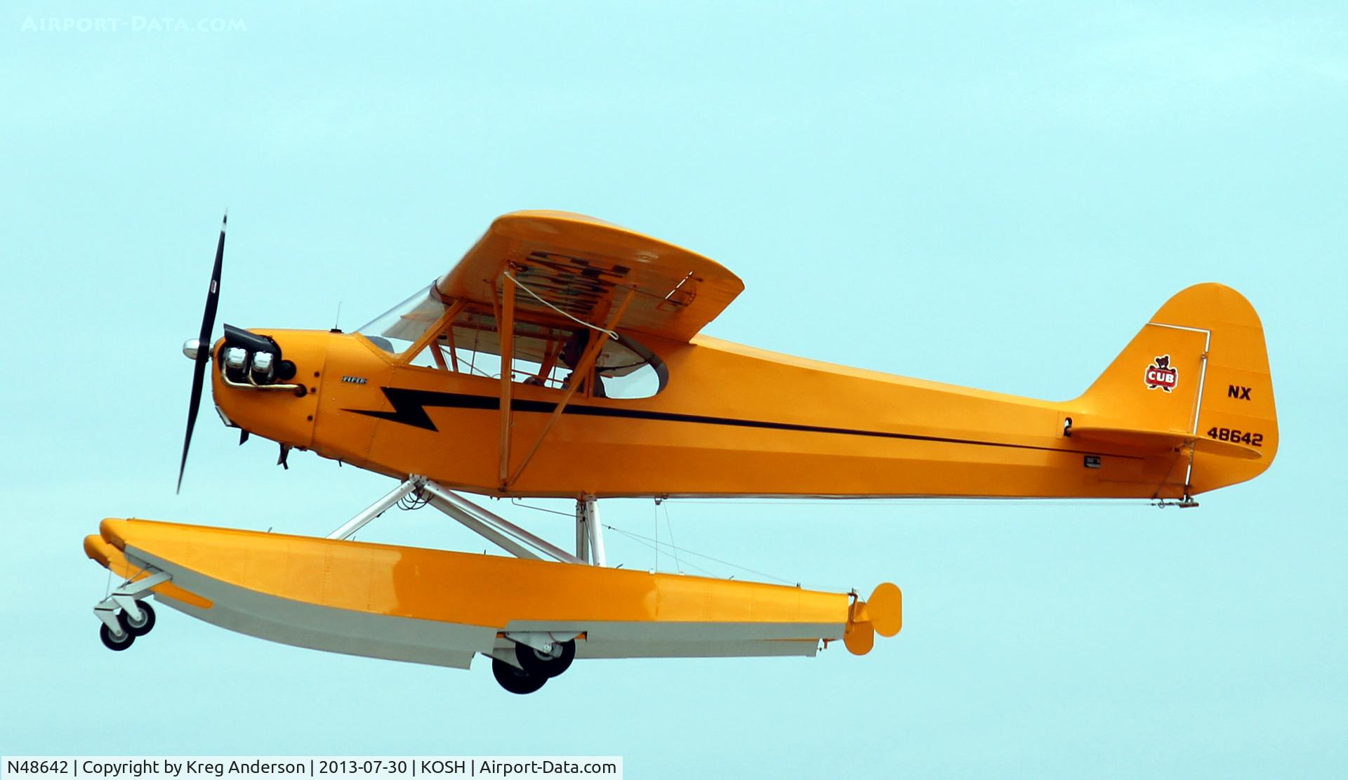 N48642, 2012 Wag-Aero Sport Trainer C/N 4524, EAA AirVenture 2013