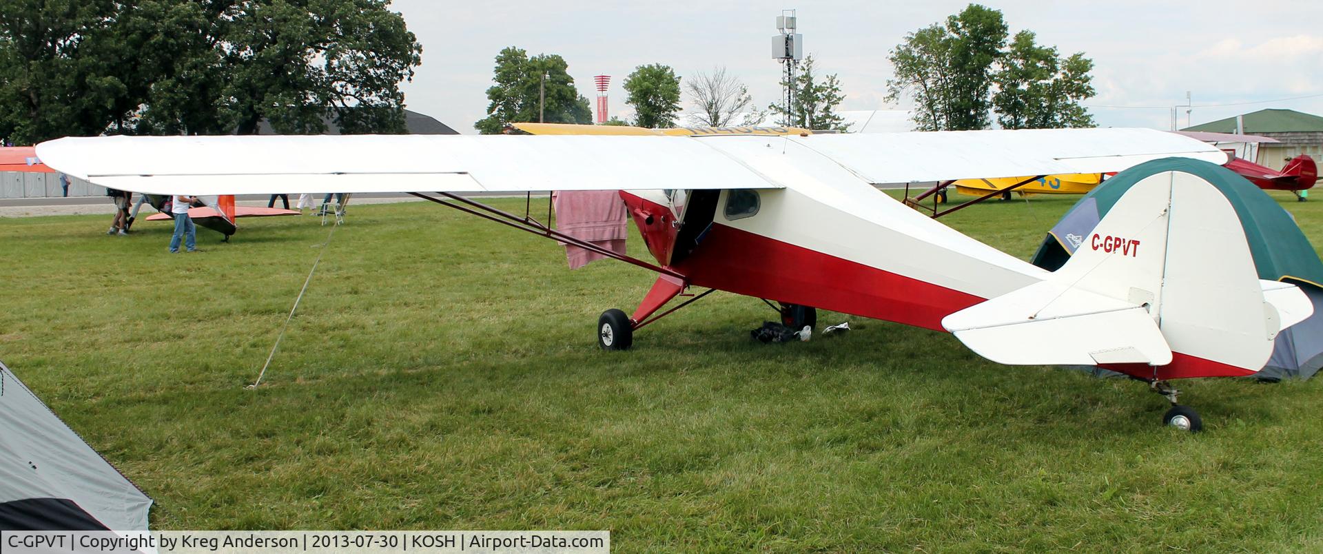 C-GPVT, 1941 Taylorcraft BF1265 C/N 3149, EAA AirVenture 2013