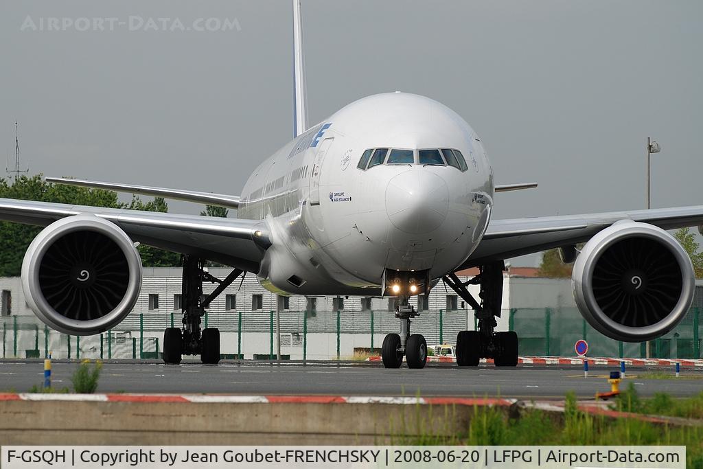F-GSQH, 2005 Boeing 777-328/ER C/N 32711, Air France from Jobourg