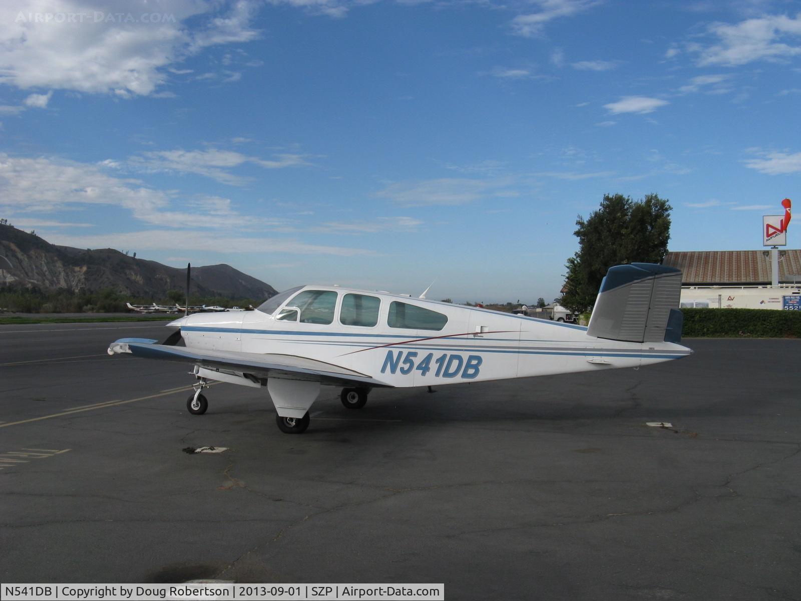 N541DB, 1964 Beech S35 Bonanza C/N D-7333, 1964 Beech S35 BONANZA, Continental IO-520-B 285 Hp