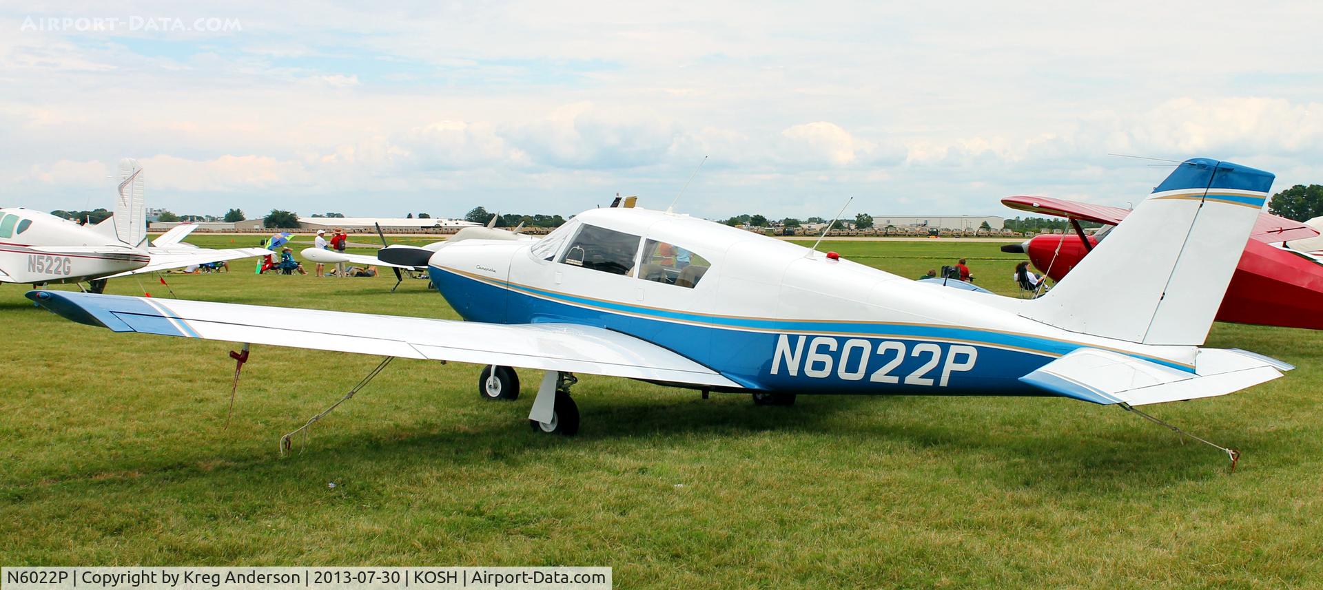 N6022P, 1959 Piper PA-24 Comanche C/N 24-1117, EAA AirVenture 2013