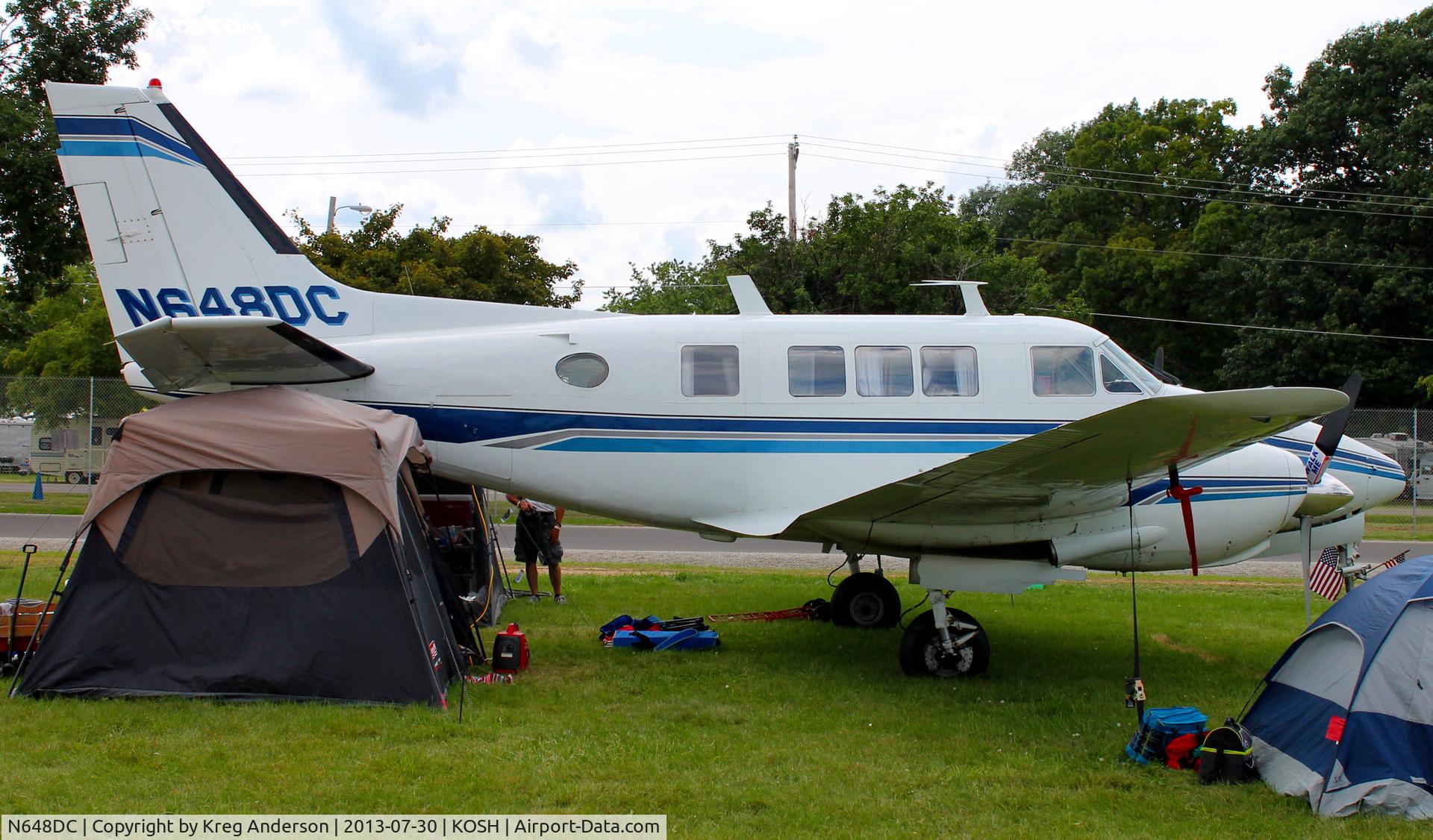 N648DC, 1967 Beech 65-B80 Queen Air C/N LD-351, EAA AirVenture 2013