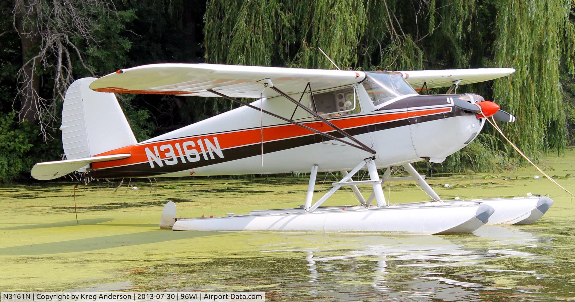 N3161N, 1947 Cessna 120 C/N 13419, EAA AirVenture 2013