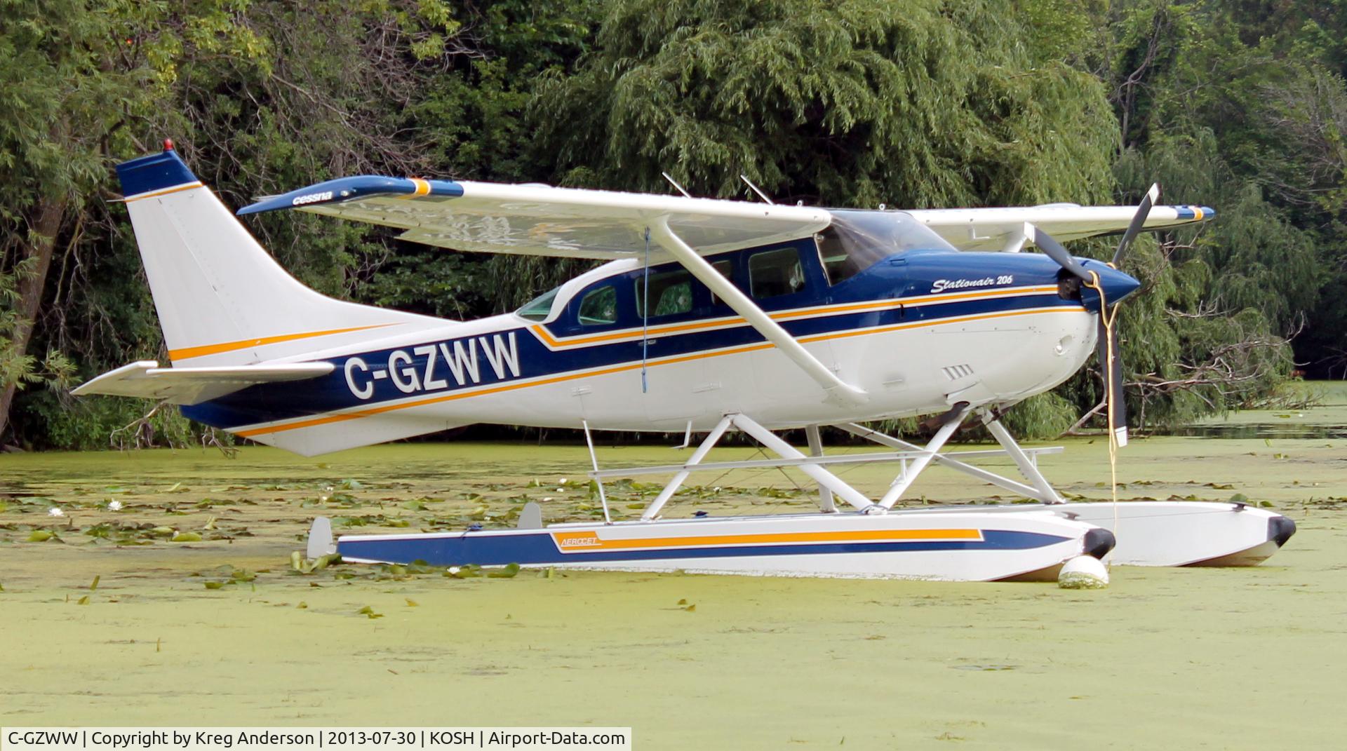 C-GZWW, 1972 Cessna U206F Stationair C/N U20601807, EAA AirVenture 2013
