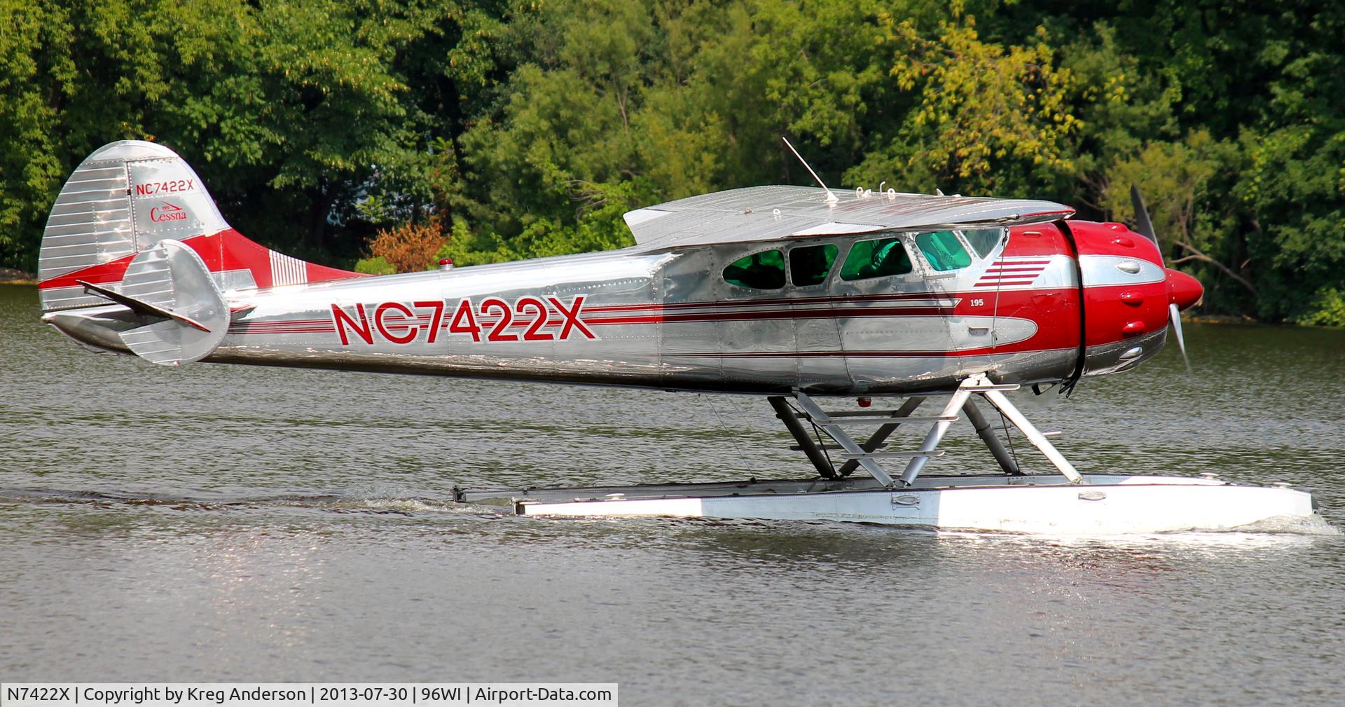 N7422X, 1949 Cessna 195 C/N 7422, EAA AirVenture 2013