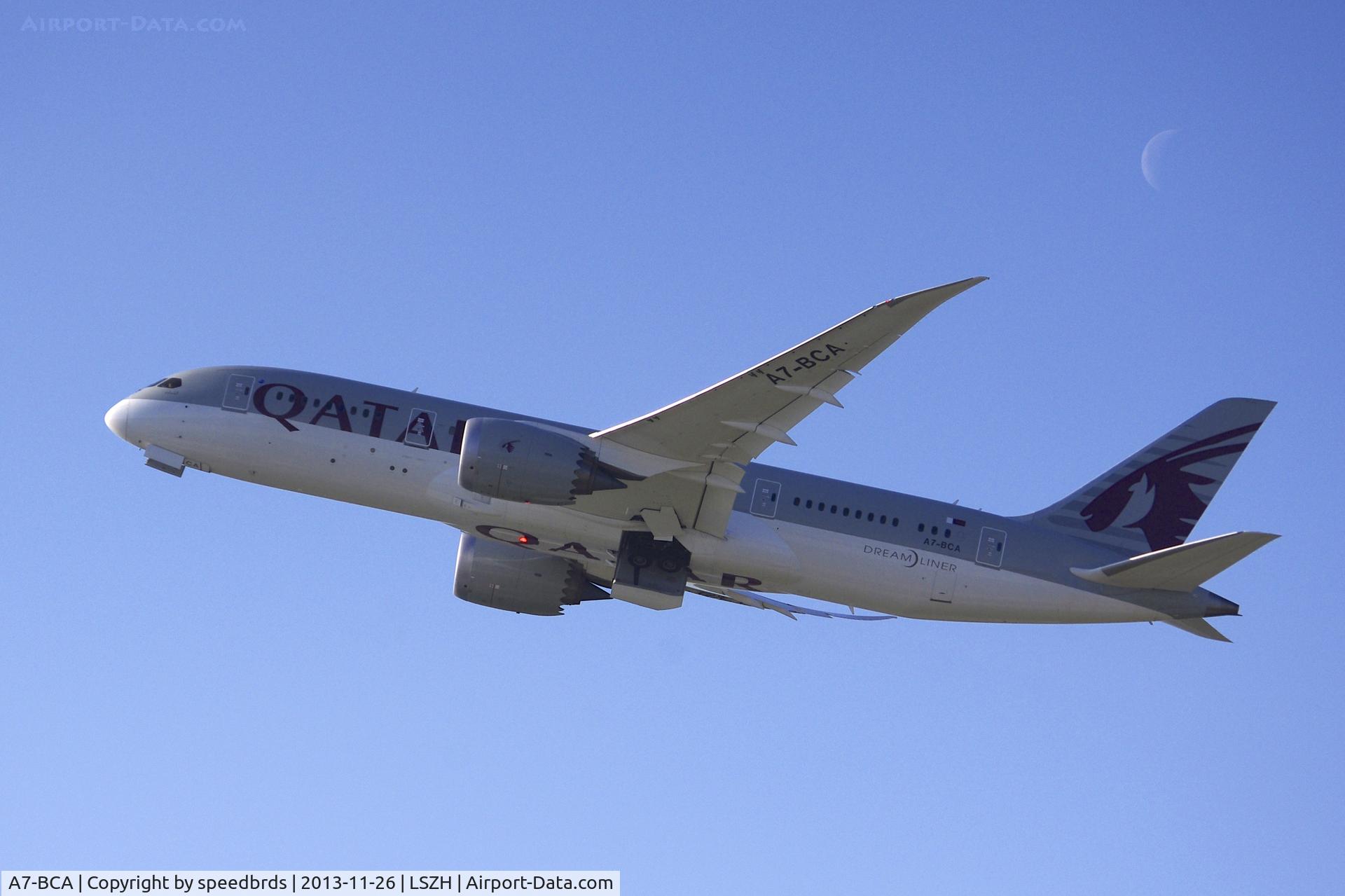 A7-BCA, 2012 Boeing 787-8 Dreamliner C/N 38319, Qatar Airways 787-8 Dreamliner