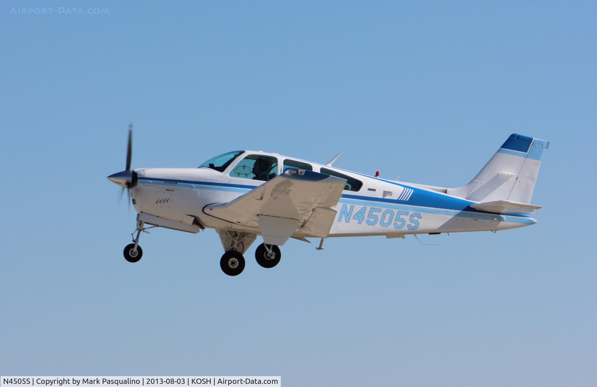 N4505S, 1975 Beech F33A Bonanza C/N CE-596, Beech F33A