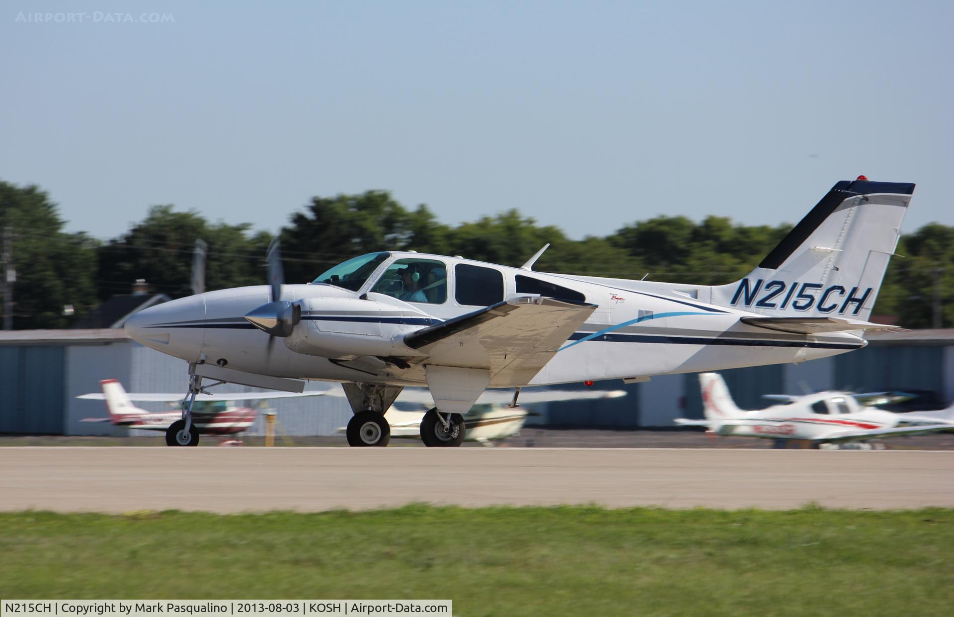 N215CH, 1977 Beech E-55 Baron C/N TE-1116, Beech E55