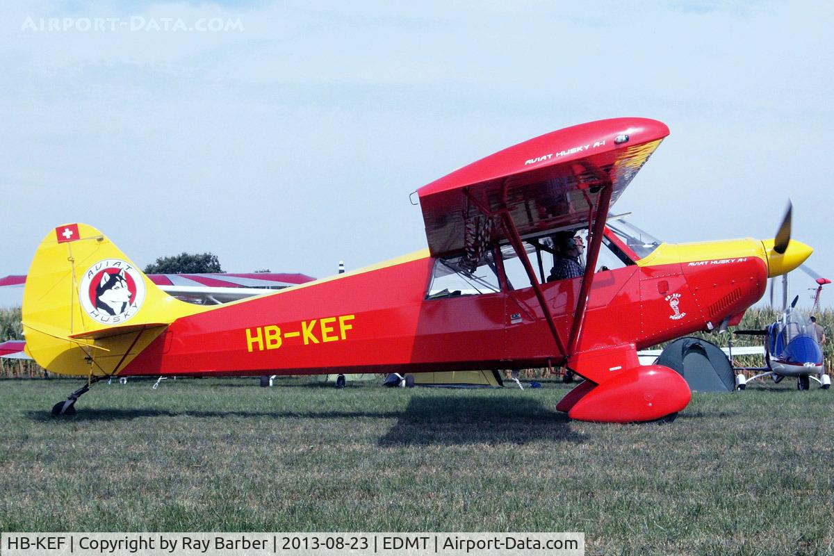 HB-KEF, Aviat A-1 Husky C/N 1292, Aviat A-1 Husky [1292] Tannheim~D 23/08/2013