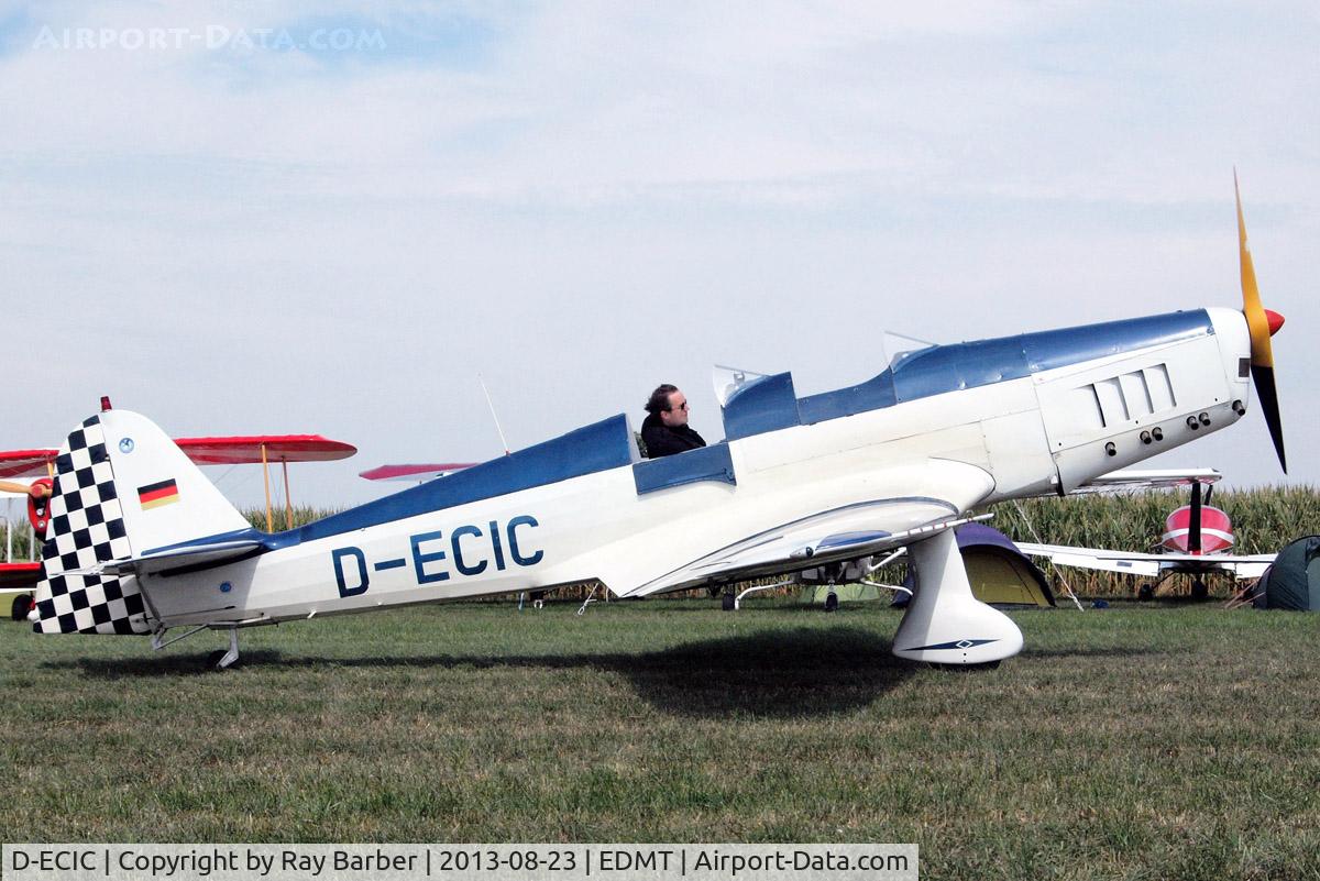 D-ECIC, 1941 Klemm Kl-35D C/N 2013, Klemm Kl.35D-160 [2013] Tannheim~D 23/08/2013