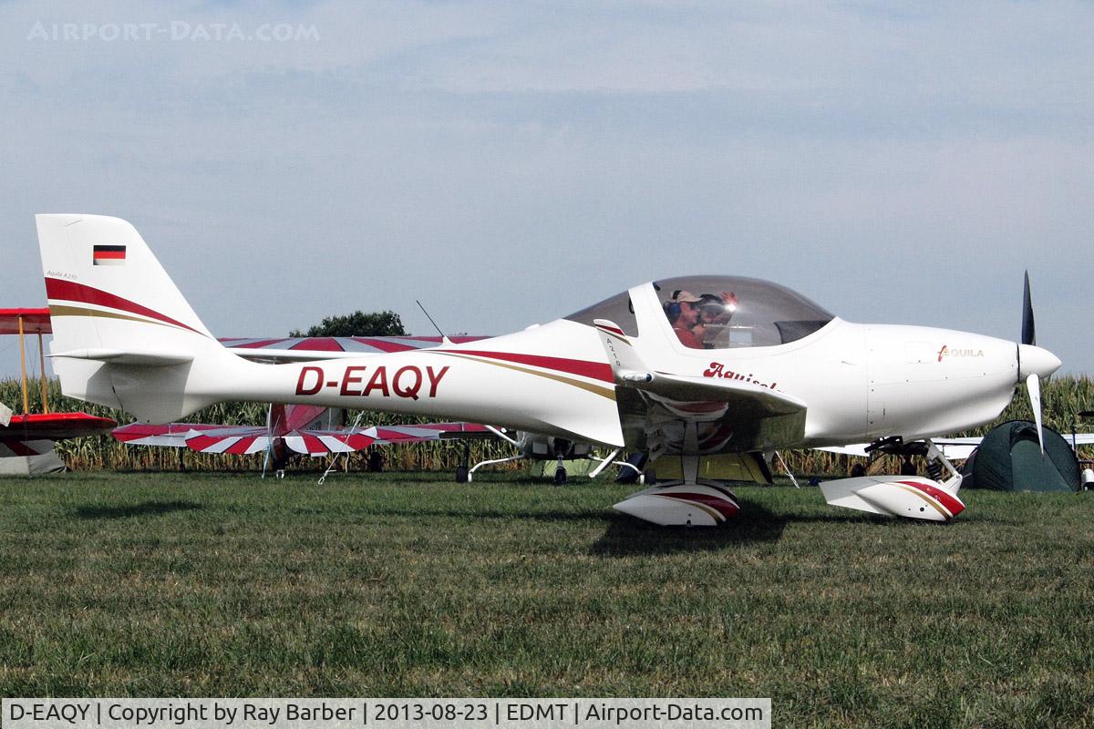D-EAQY, 2007 Aquila A210 (AT01) C/N AT01-166, Aquila A.210 (AT01) [AT01-166] Tannheim~D 23/08/2013