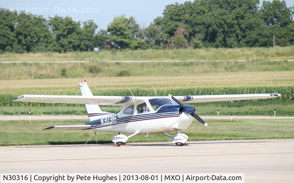 N30316, 1968 Cessna 177A Cardinal C/N 17701189, N30316 Cessna 177 at Monticello, IA