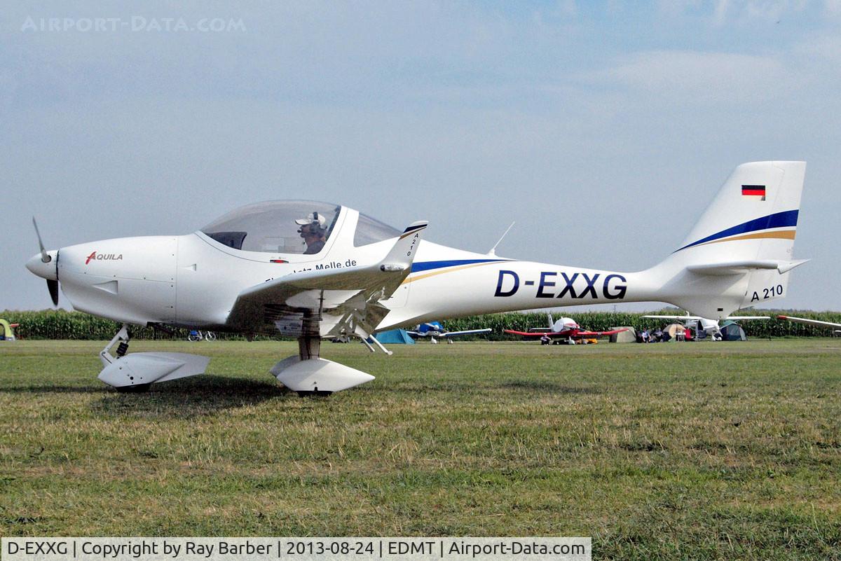 D-EXXG, Aquila A210 (AT01) C/N AT01-236, Aquila A.210 (AT01) [AT01-236] Tannheim~D 24/08/2013