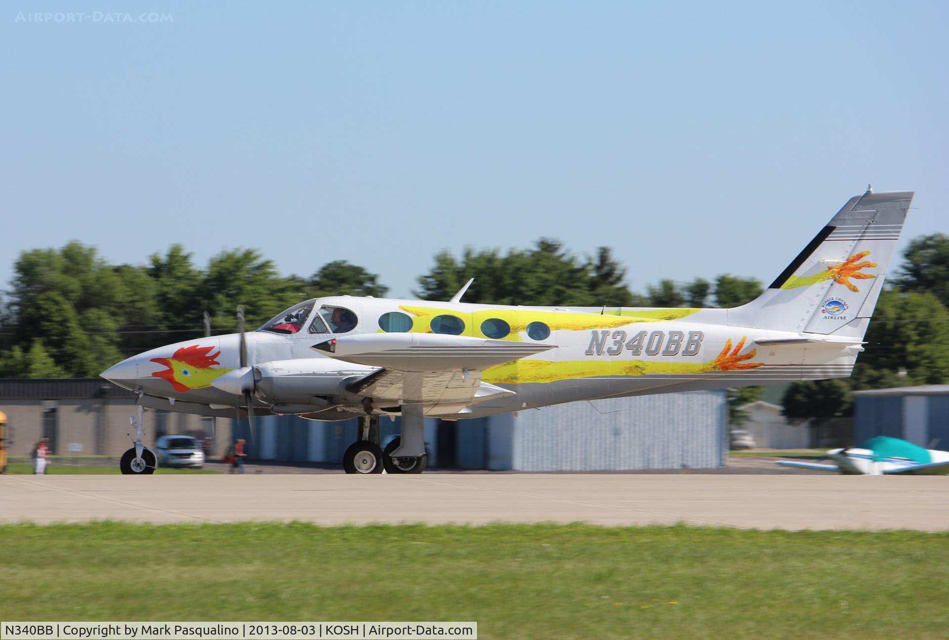 N340BB, 1980 Cessna 340A C/N 340A0991, Cessna 340A