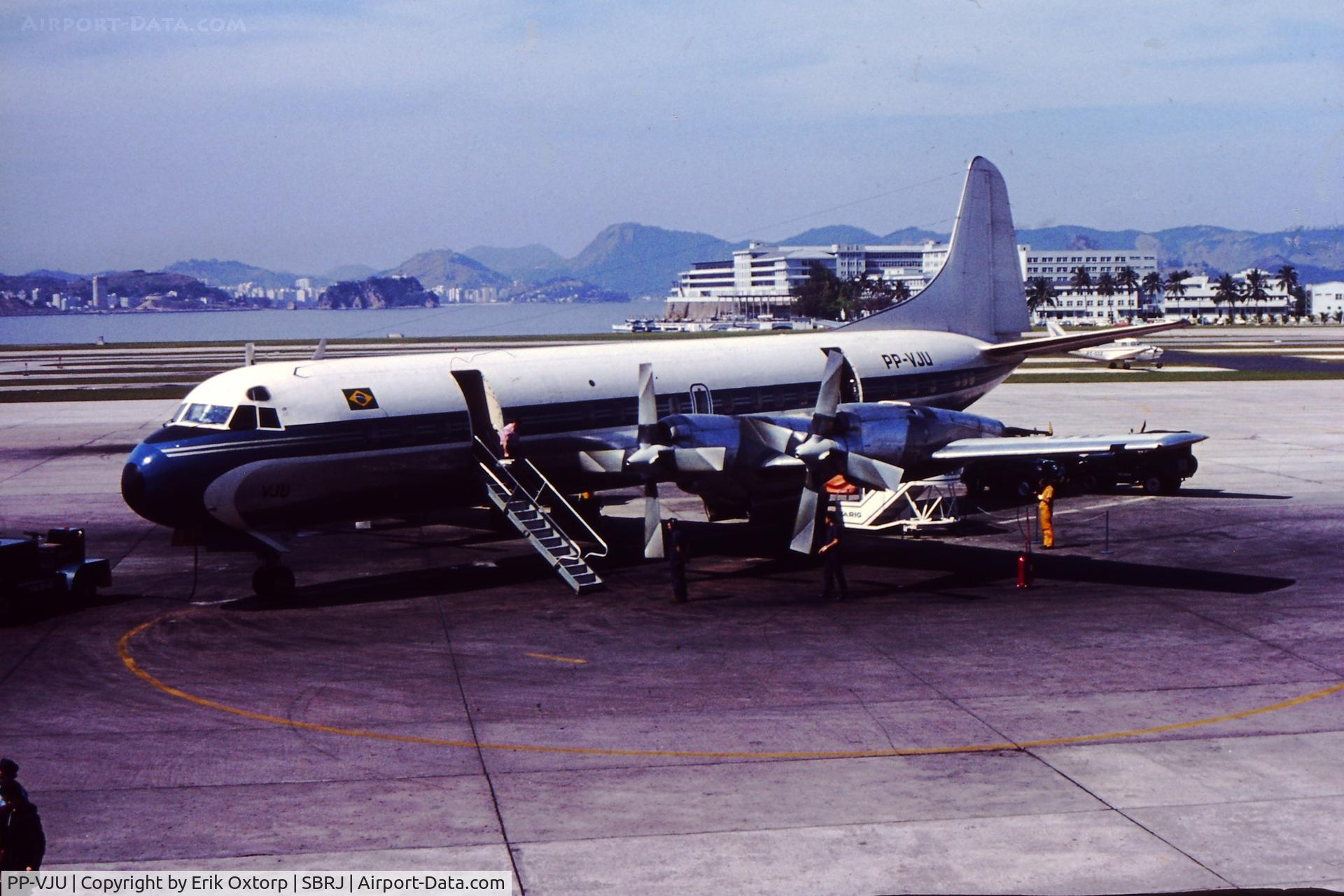 PP-VJU, 1960 Lockheed L-188A Electra C/N 1119, PP-VJU in SDU without titles