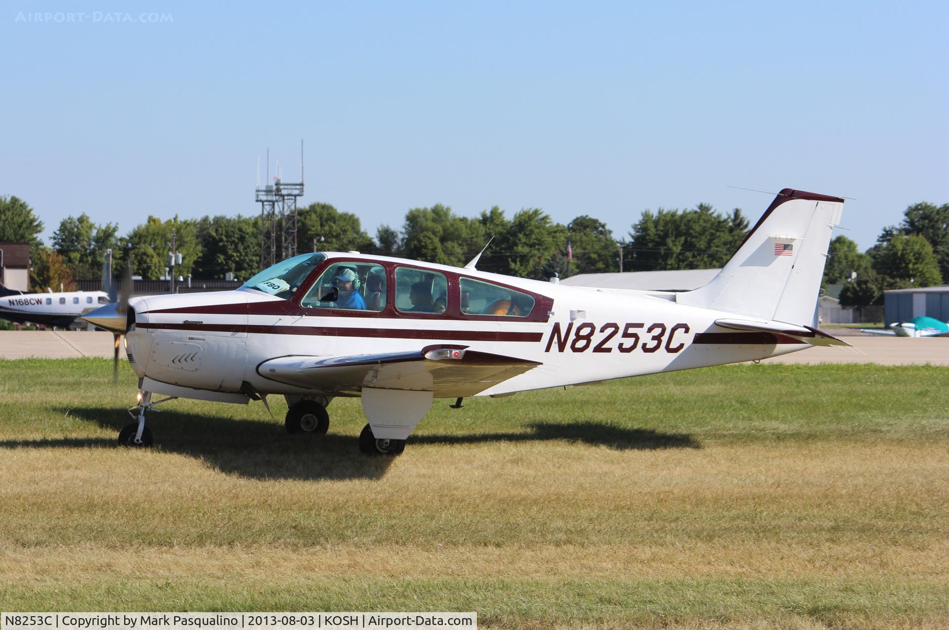 N8253C, 1990 Beech F33A Bonanza C/N CE-1546, Beech F33A
