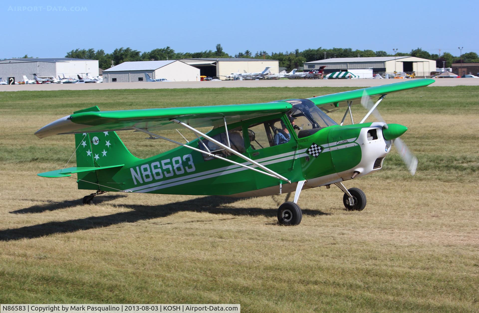 N86583, 1973 Bellanca 7ECA Citabria C/N 1004-74, Bellanca 7ECA