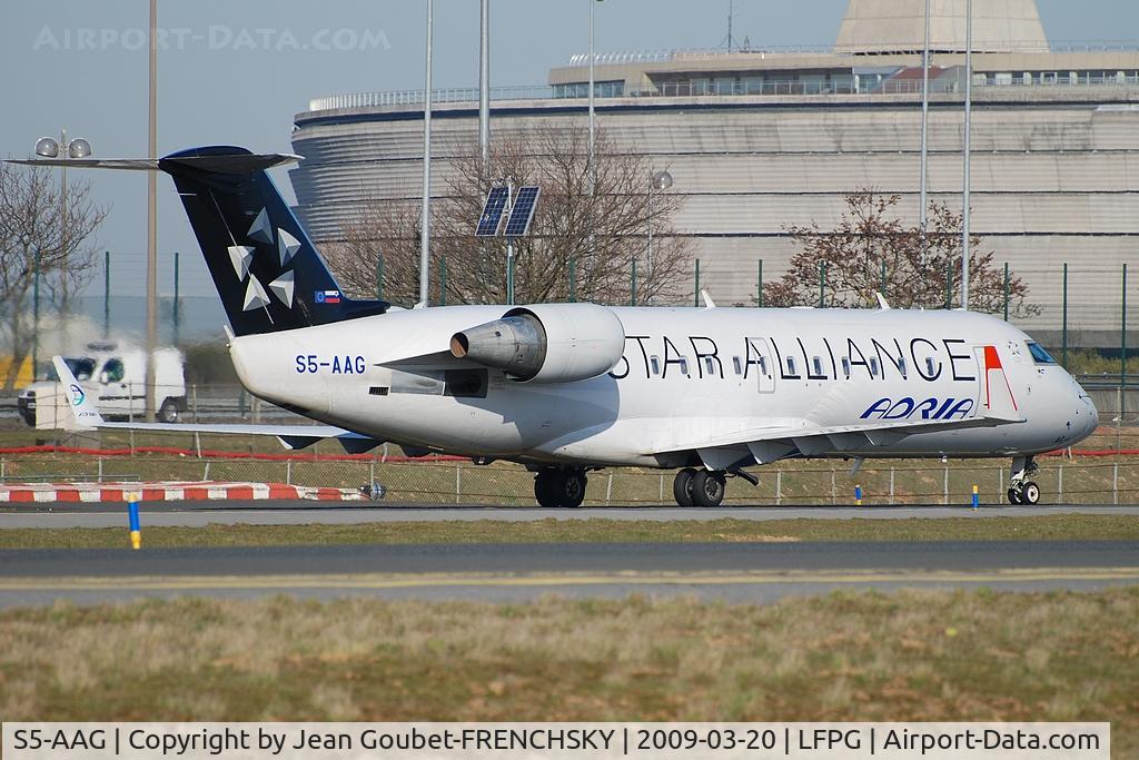 S5-AAG, 2000 Canadair CRJ-200LR (CL-600-2B19) C/N 7384, ADRIA